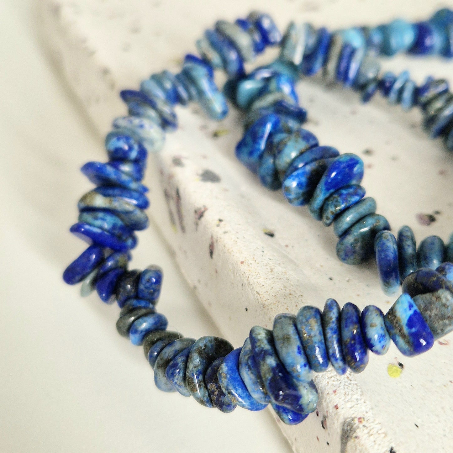 Lapis Lazuli Chip Bracelet