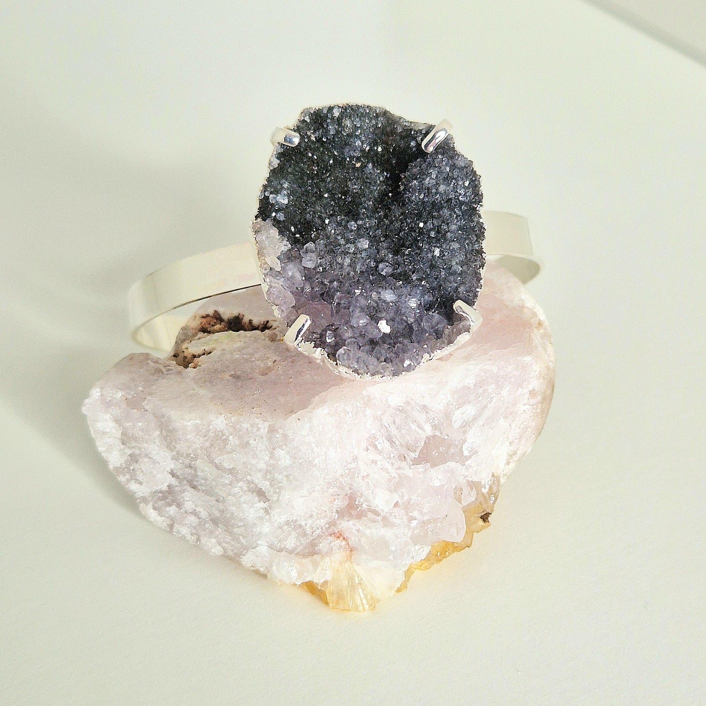 Rainbow Amethyst Bracelet - Freeform