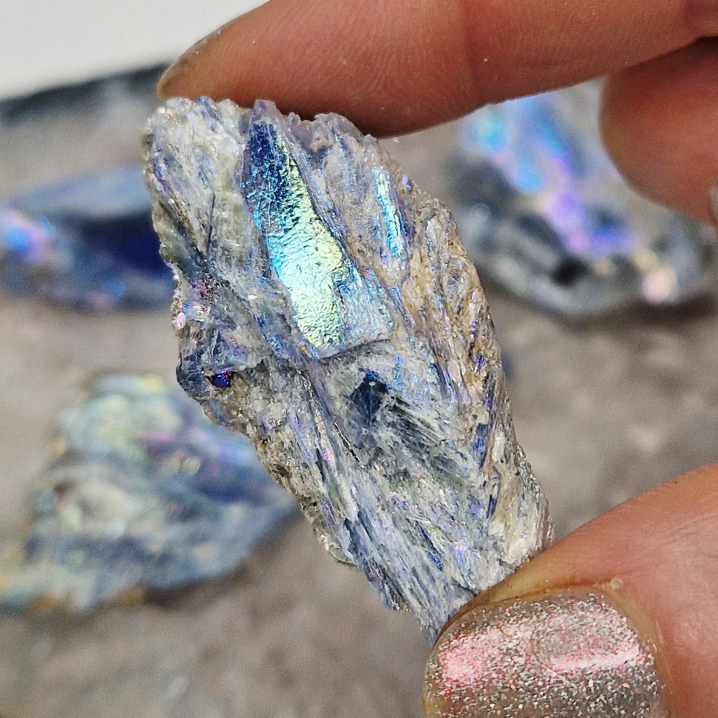 Aura Blue Kyanite - Raw