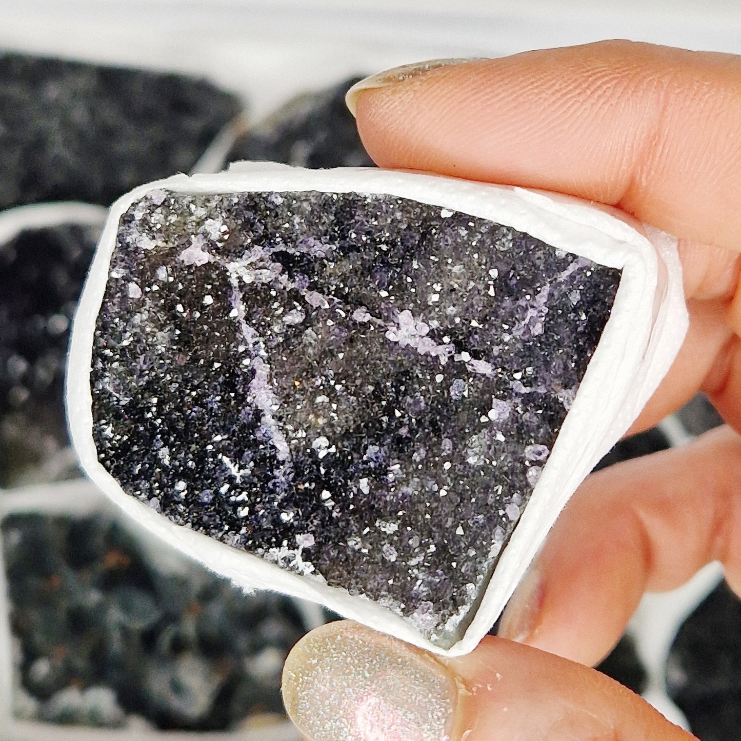 Black Amethyst Specimen