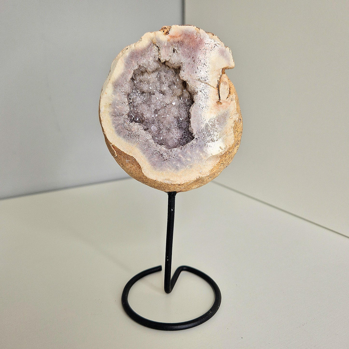 Agate Geode on Holder