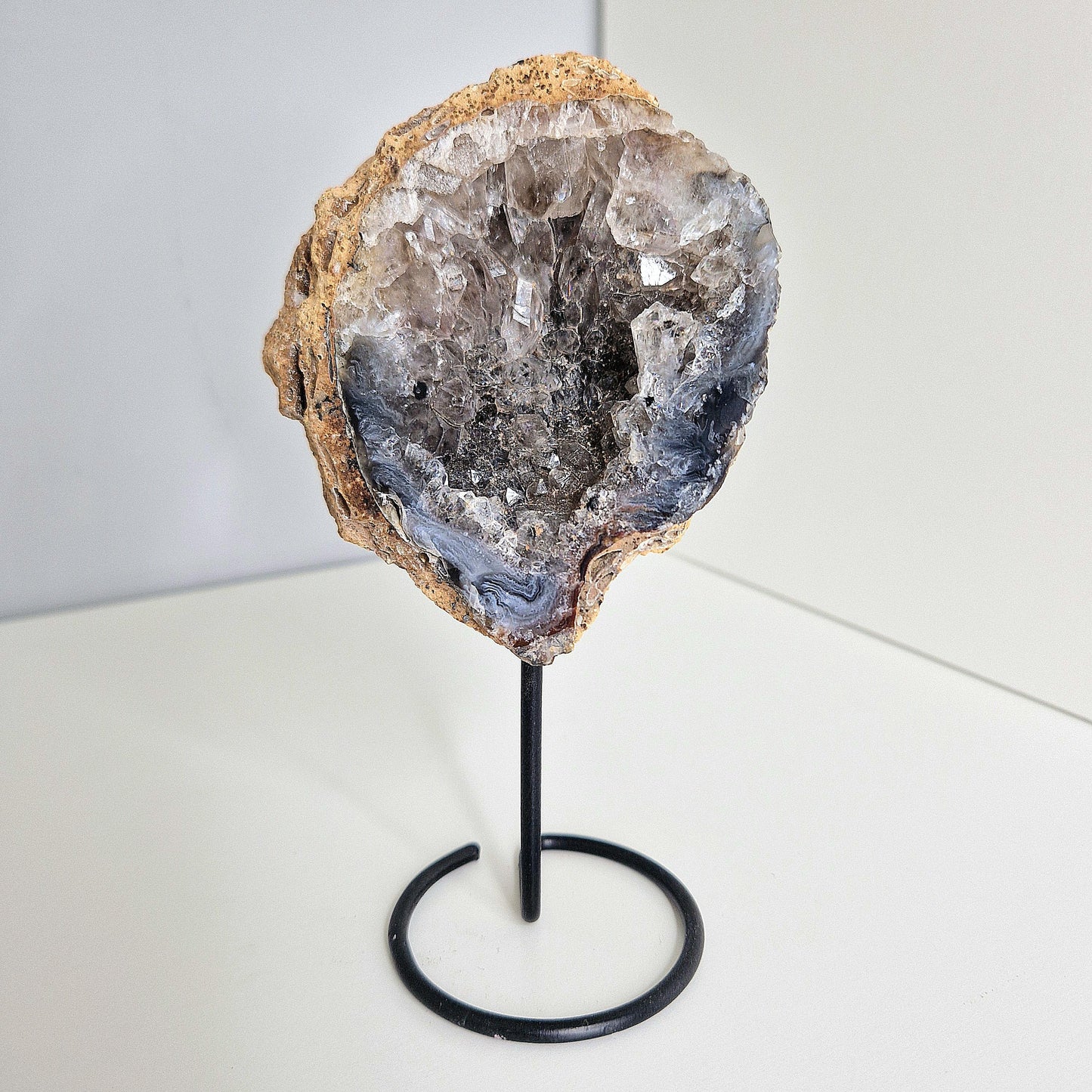 Agate Geode on Holder