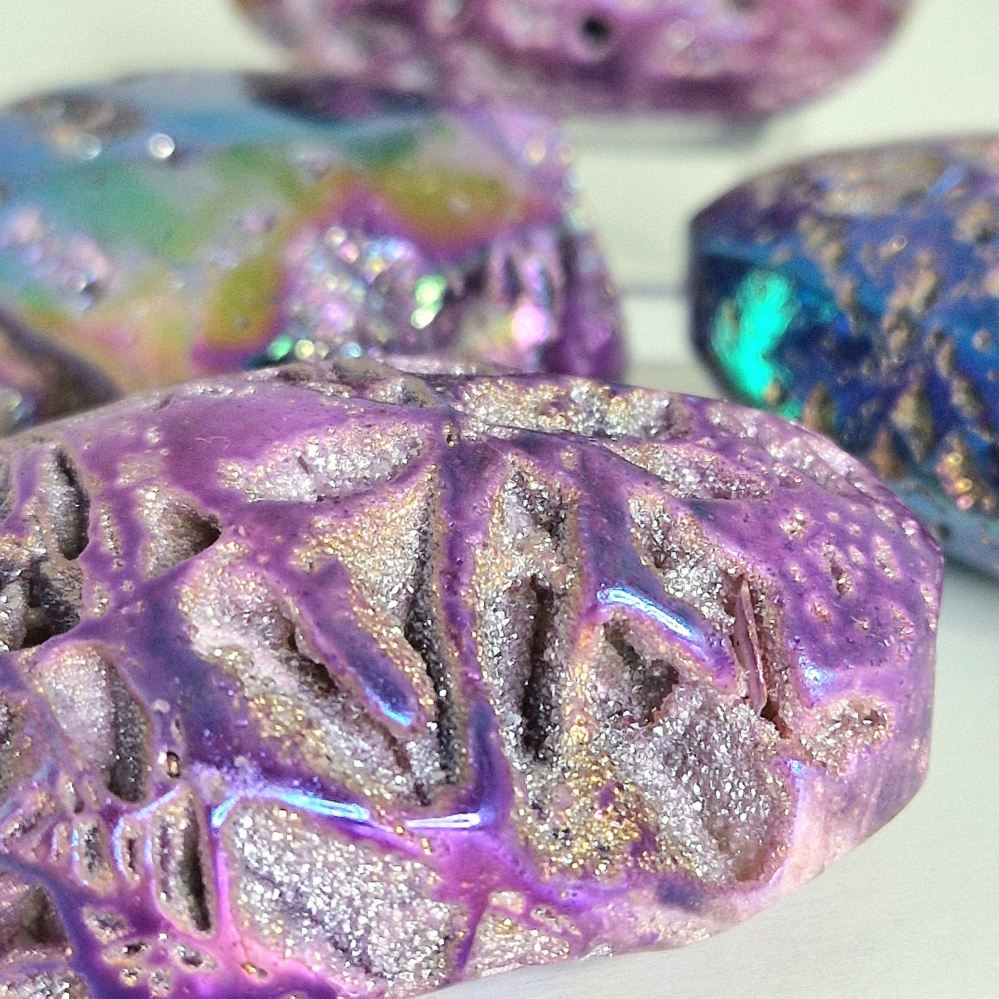 Aura Sphalerite hand stone