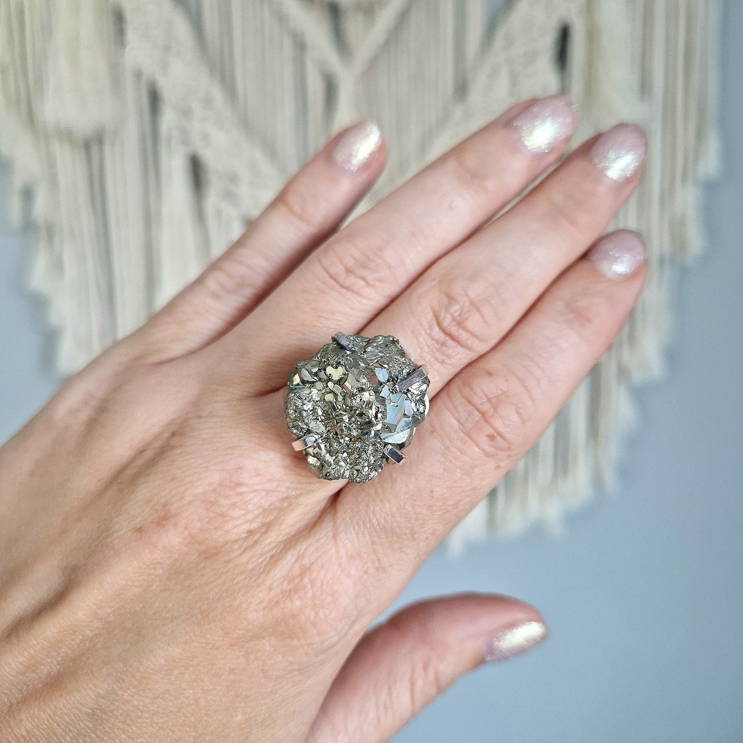 Pyrite ring