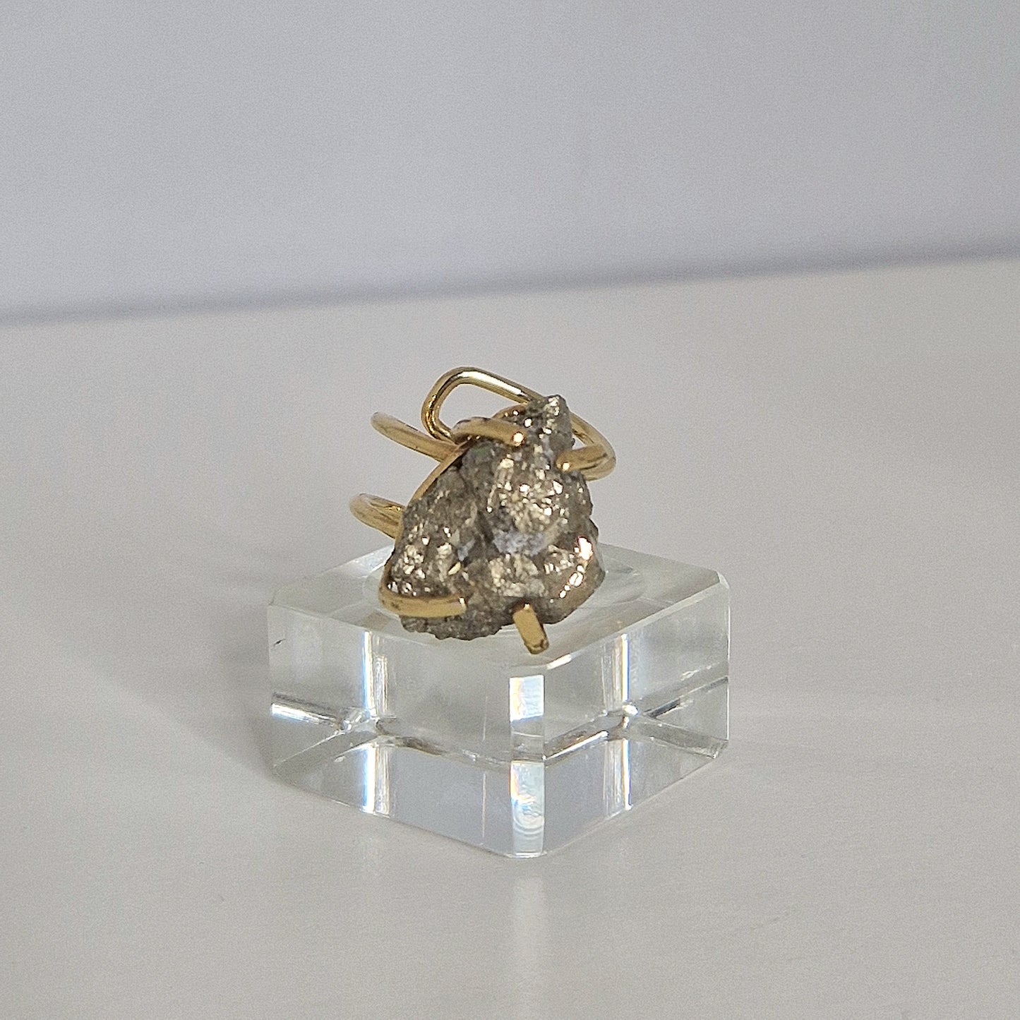 Pyrite ring