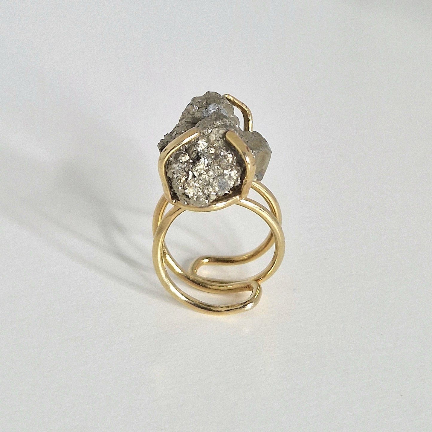 Pyrite ring